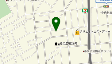 わかば乳幼児園の地図画像