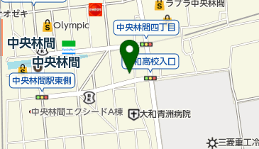 虹の子ほいくえんの地図画像