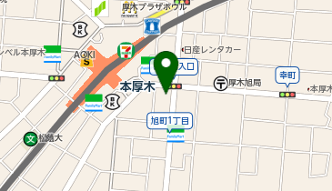 ニチイキッズ本厚木駅前保育園の地図画像