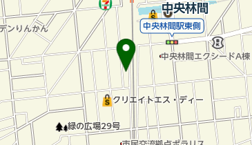 あけぼの園の地図画像