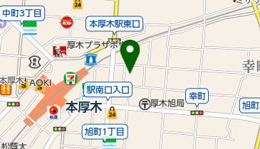 夜間保育園キッズランドの地図画像