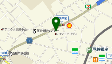 ネッツトヨタ東京株式会社 品川店の地図画像