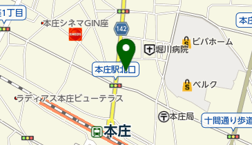 レンタサイクル サイクルセンター 矢代の地図画像