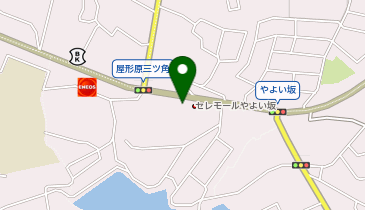 コインランドリー ラクーンランドリーやよい坂店の地図画像