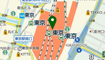 プログレ グランスタ東京店の地図画像