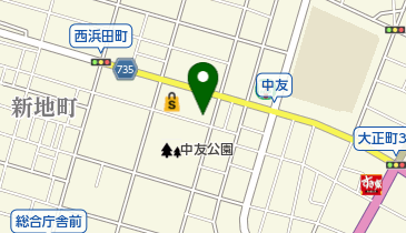 コインランドリー エムズ 西浜田店の地図画像