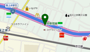 ネッツトヨタ東京株式会社 高井戸店の地図画像