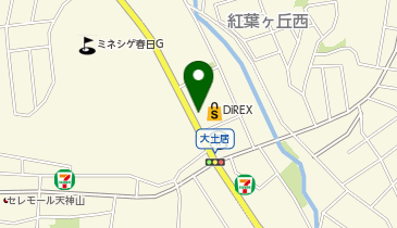 エムズ大土居店の地図画像