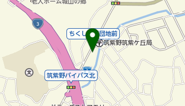 コスモード筑紫店の地図画像