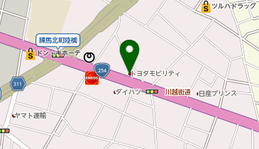 ネッツトヨタ東京株式会社 板橋店の地図画像