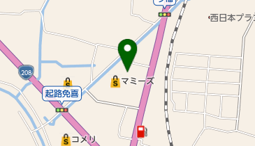 ツインズ 高田店の地図画像