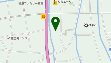 コインランドリーらくいちの地図画像