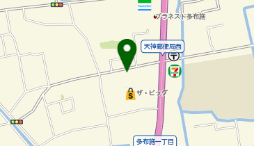 コインランドリー エムズ 多布施店の地図画像