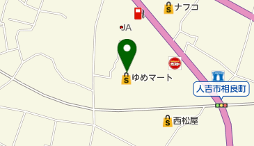 コインランドリー bi(ビー) ゆめマート人吉店の地図画像