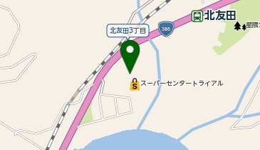 コインランドリー ウェルカム 日田店の地図画像