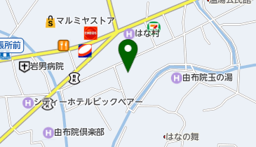 湯布院町中央児童公園の地図画像