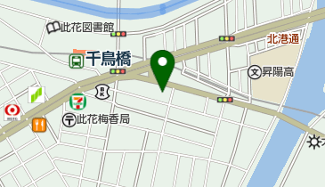 the three konohana(ザ スリー コノハナ)の地図画像