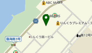 BEBE OUTLET(ベベ アウトレット) りんくうプレミアム・アウトレット店の地図画像