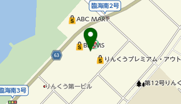 Birkenstock(ビルケンシュトック) りんくうプレミアム・アウトレット店の地図画像