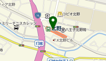 コリフレッシュ 京王リトナード北野店の地図画像