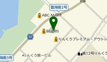 CAMPER(カンペール) りんくうプレミアム・アウトレット店の地図画像