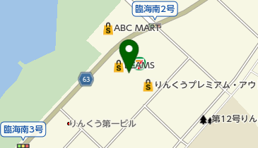 Clarks(クラークス) りんくうプレミアム・アウトレット店の地図画像
