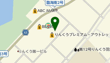ecco(エコー) りんくうプレミアム・アウトレット店の地図画像