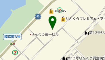 Hugo Boss(ヒューゴ ボス) りんくうプレミアム・アウトレット店の地図画像