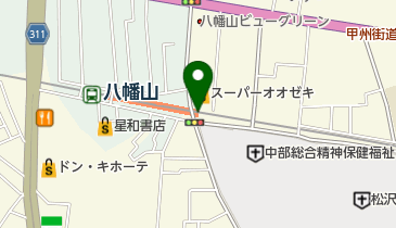 メガネアモ 京王retnode(リトナード)八幡山店の地図画像