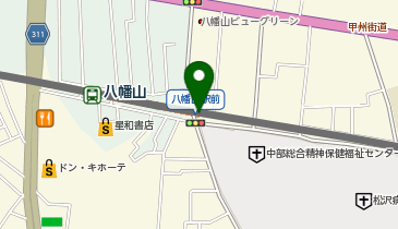 かえで薬局 京王retnode(リトナード)八幡山店の地図画像