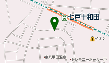 タイムズカー 七戸十和田駅前店の地図画像