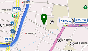 ネッツトヨタ東京株式会社 港三田店の地図画像