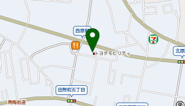 ネッツトヨタ東京株式会社 田無店の地図画像