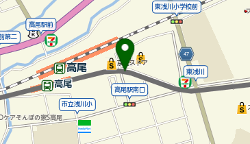 高尾 煉瓦屋の地図画像