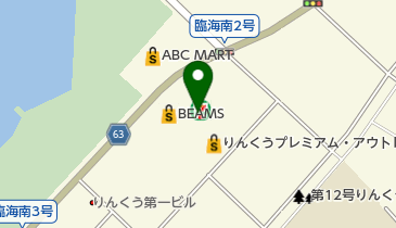 Onitsuka Tiger(オニツカ タイガー) りんくうプレミアム・アウトレット店の地図画像