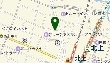タイムズカー 北上駅西口店の地図画像