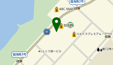 Regal(リーガル) りんくうプレミアム・アウトレット店の地図画像