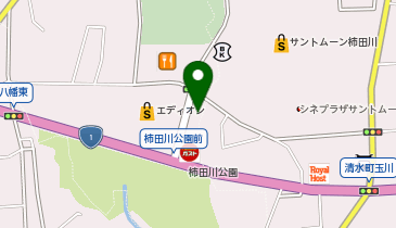 献血ルーム 柿田川の地図画像