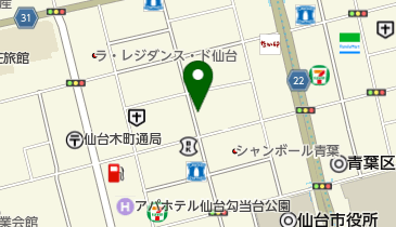 タイムズカー 仙台二日町店の地図画像