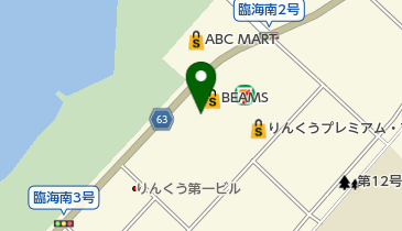 島村楽器 りんくうプレミアム・アウトレット店の地図画像