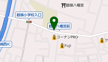 アリス美容室の地図画像