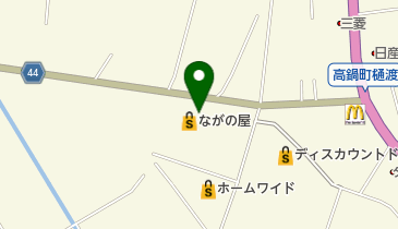 ながの屋 高鍋店の地図画像