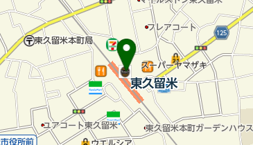 Nicot(ニコット) 東久留米の地図画像