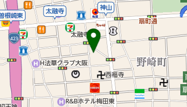 きたの旭ヶ丘学園の地図画像