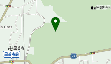 県立座間谷戸山公園里山体験間の地図画像