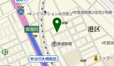 波除学園の地図画像