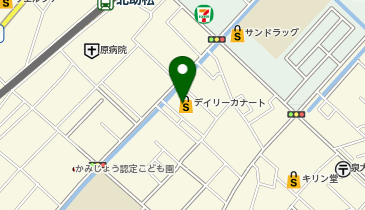 まるとく市場 北助松店の地図画像