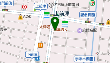 タイムズカー 上前津店の地図画像