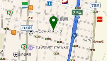 愛染園愛染橋保育園の地図画像