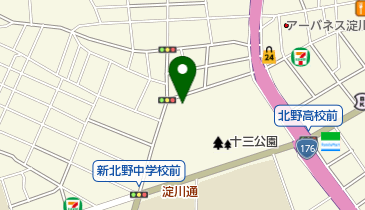 ミード保育園の地図画像